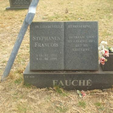 FAUCHÉ Stephanus Francois 1911-1995