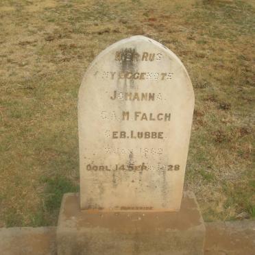 FALCH Johanna C.A.M. nee LUBBE 1862-1928