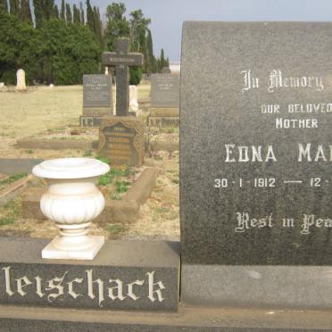 FLEISCHACK Gilbert 1891-1971 &amp; Edna Mabel 1912-1993