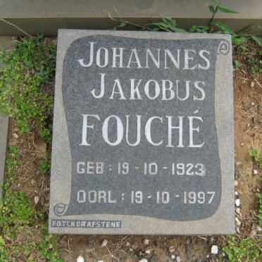 FOUCHÉ Johannes Jakobus 1923-1997 &amp; Heila Margaretha 1928-1977