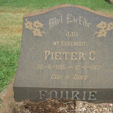 FOURIE Pieter C. 1915-1967