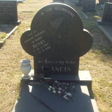FRANCIS Henry 1955-1986