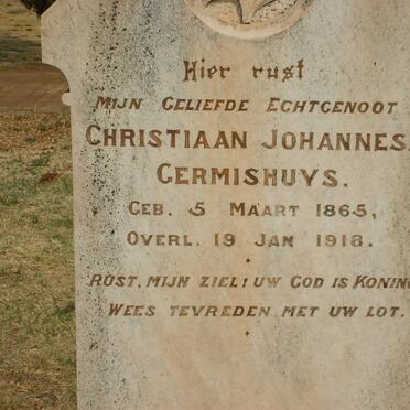 GERMISHUYS Christiaan Johannes 1865-1918