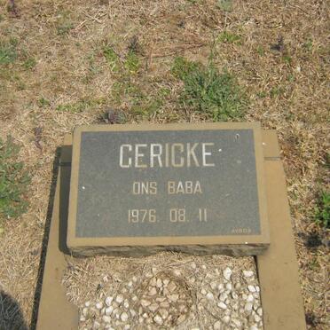 GERICKE Baba 1976-1976