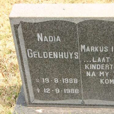 GELDENHUYS Nadia 1988-1988