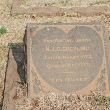 GREYLING N.J.C. 1872-1937