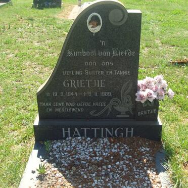 HATTINGH Grietjie 1944-1989