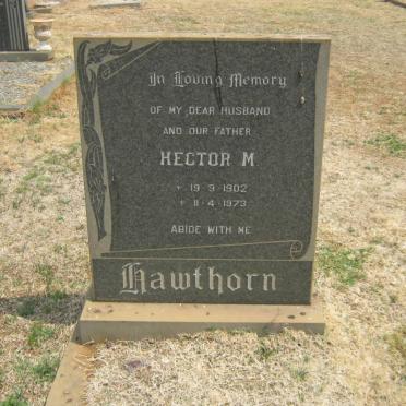 HAWTHORN Hector M. 1902-1973