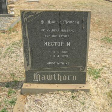 HAWTHORN Hector M. 1902-1973