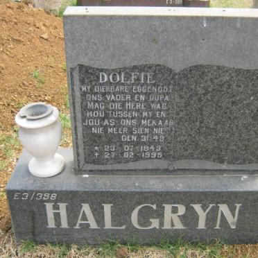 HALGRYN Dolfie 1943-1995