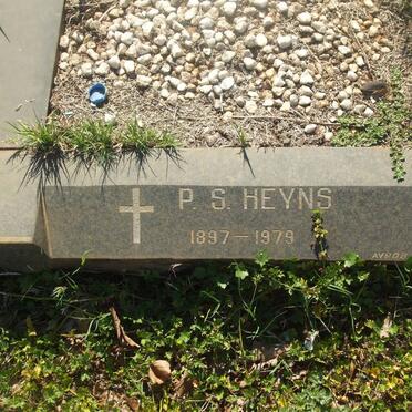 HEYNS P.S. 1897-1979