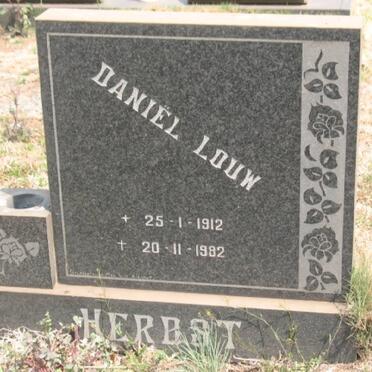 HERBST Daniël Louw 1912-1982