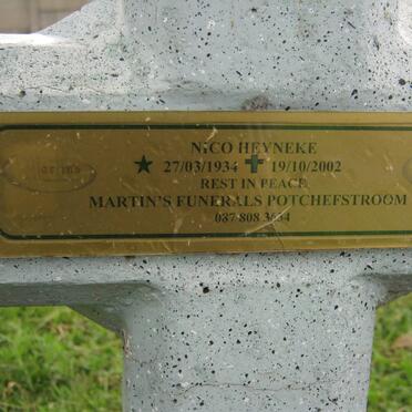 HEYNEKE Nico 1934-2002