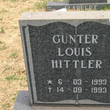 HITTLER Gunter Louis 1993-1993
