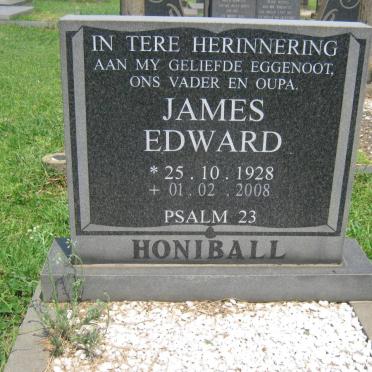 HONIBALL James Edward 1928-2008