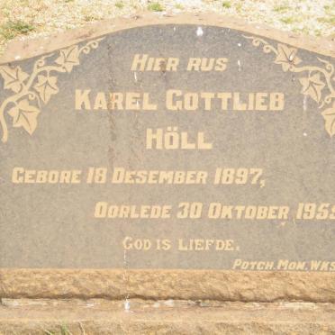 HÖLL Karel Gottlieb 1897-1955