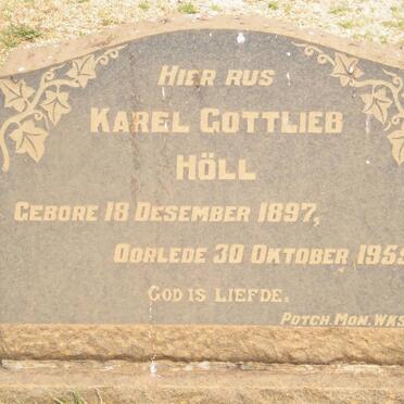 HÖLL Karel Gottlieb 1897-1955