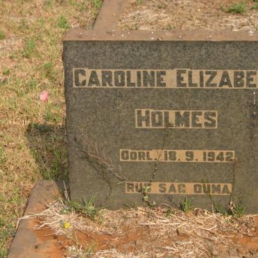 HOLMES Caroline Elizabeth -1942