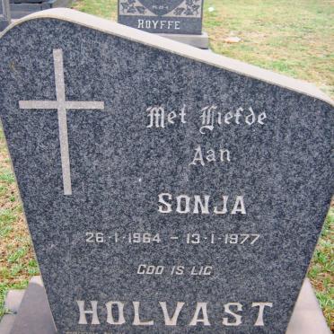 HOLVAST Sonja 1964-1977
