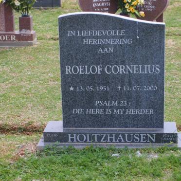 HOLTZHAUSEN Roelof Cornelius 1951-2000