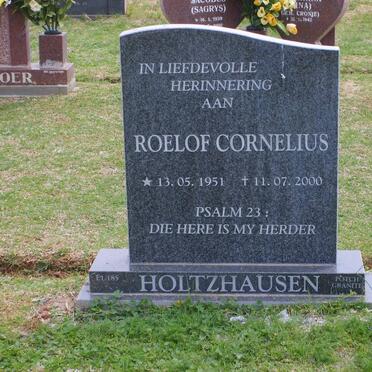 HOLTZHAUSEN Roelof Cornelius 1951-2000