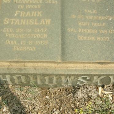 HOHOWSKY Frank Stanislaw 1947-1968