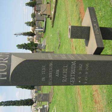 HORN Michel Frederick 1912-1978 &amp; Rachel Gertruida 1912-1976