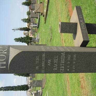 HORN Michel Frederick 1912-1978 &amp; Rachel Gertruida 1912-1976