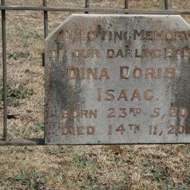 ISAAC Dina Doris 1920-1920