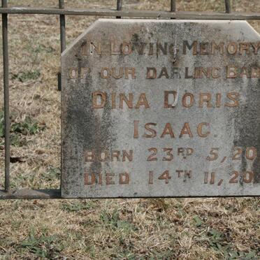 ISAAC Dina Doris 1920-1920