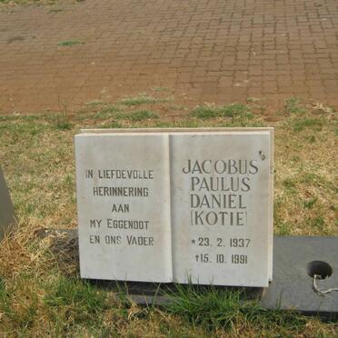 JANSEN Jacobus Paulus Daniel 1937-1991