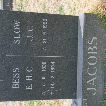 JACOBS J.C. 1923- &amp; E.H.C. 1930-1994