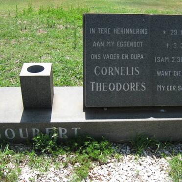 JOUBERT Cornelis Theodoris 1908-1990 &amp; Alletta Maria 1914-1999