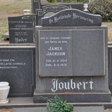 JOUBERT James Jackson 1924-1970 :: DE BEER Johannes Nicolaas Rudolph 1946-1974