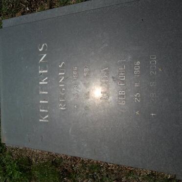 KELFKENS Reginus 1906-1987 &amp; Alida POHL 1906-2000