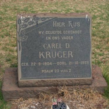 KRUGER Carel D. 1904-1958