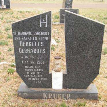 KRUGER Hercules Gerhardus 1961-2000