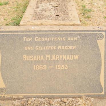 KRYNAUW Susara 1869-1953