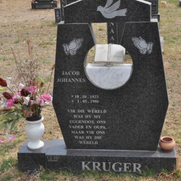 KRUGER Jacob Johannes 1923-1996