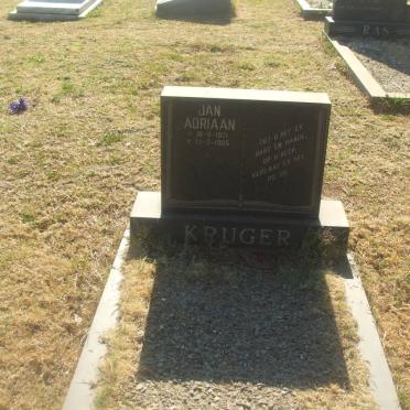 KRUGER Jan Adriaan 1921-1985