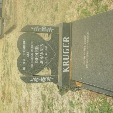 KRUGER Diederik Johannes 1985-1985