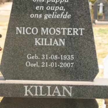 KILIAN Nico Mostert 1935-2007