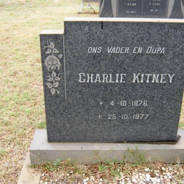 KITNEY Charlie 1876-1977