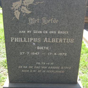 KORTE Phillipus Albertus, de 1947-1972