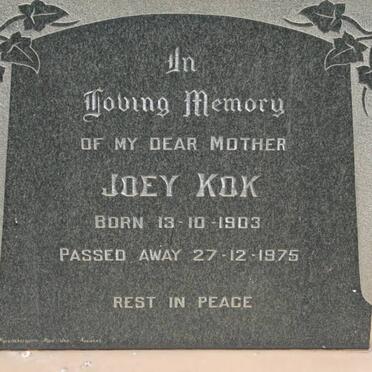 KOK Joey 1903-1975