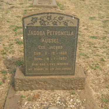 KÜSSEL Jacoba Petronella nee JACOBS 1868-1957