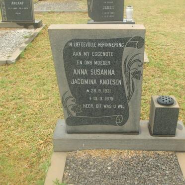 KNOESEN Anna Susanna Jacomina 1931-1979