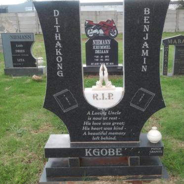 KGOBE Dithakong Benjamin 19??-200?