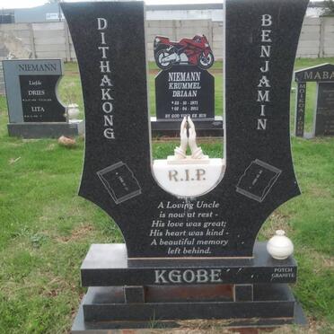 KGOBE Dithakong Benjamin 19??-200?
