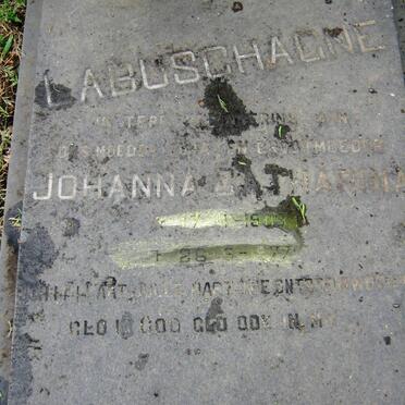 LABUSCHAGNE Johanna Catharina 1903-1977